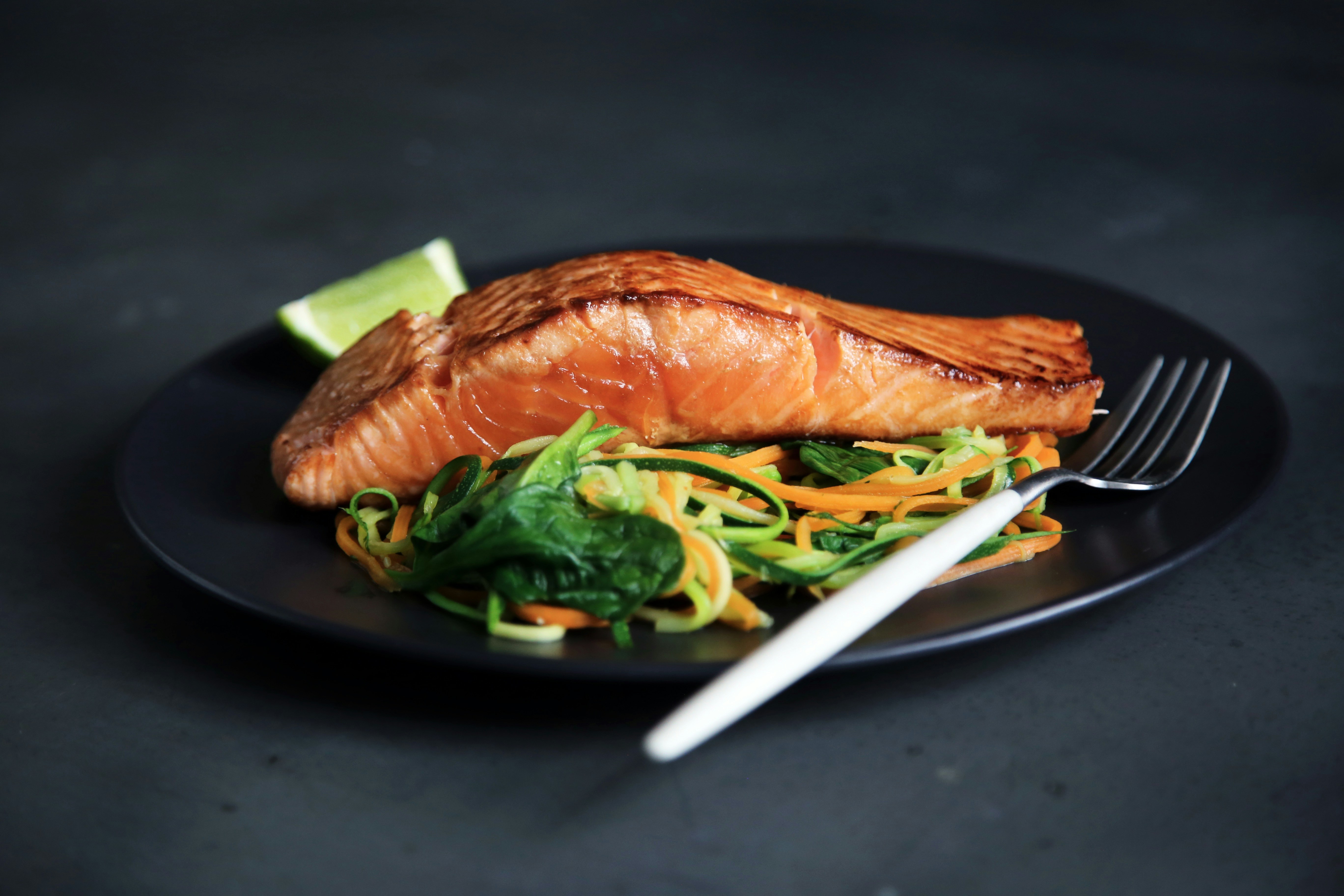 Salmon Dinner Plate